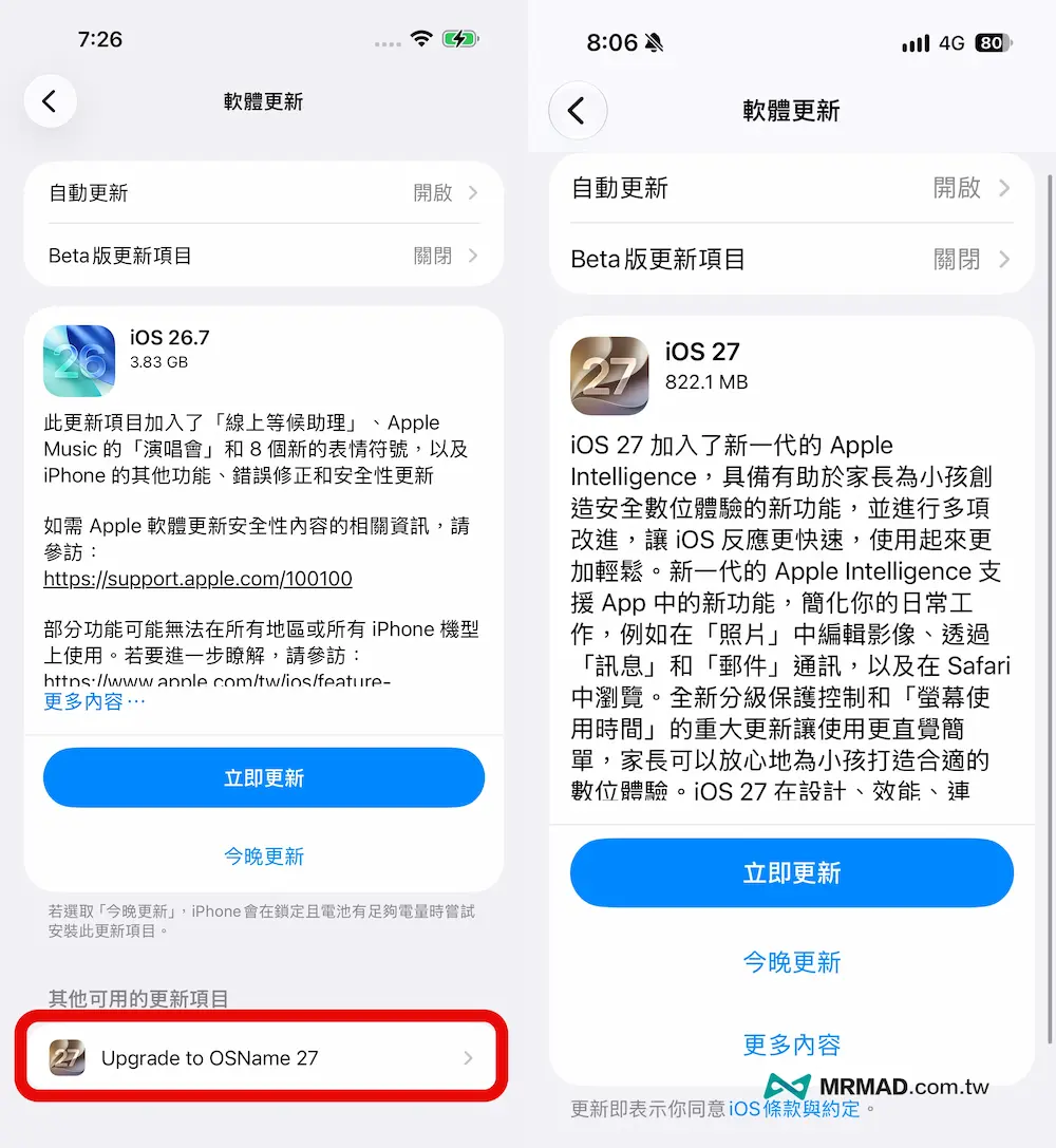 為何Apple持續替舊版iOS提供安全更新