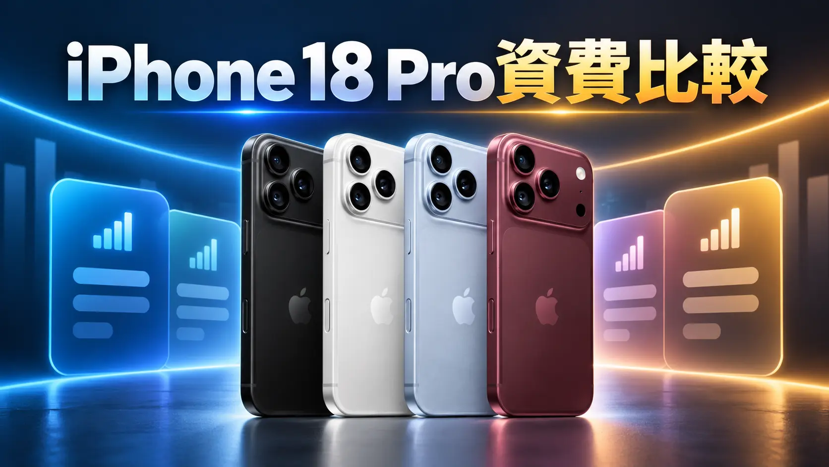 iPhone 18 Pro資費比較!中華、台灣大和遠傳購機綁約優惠排行榜