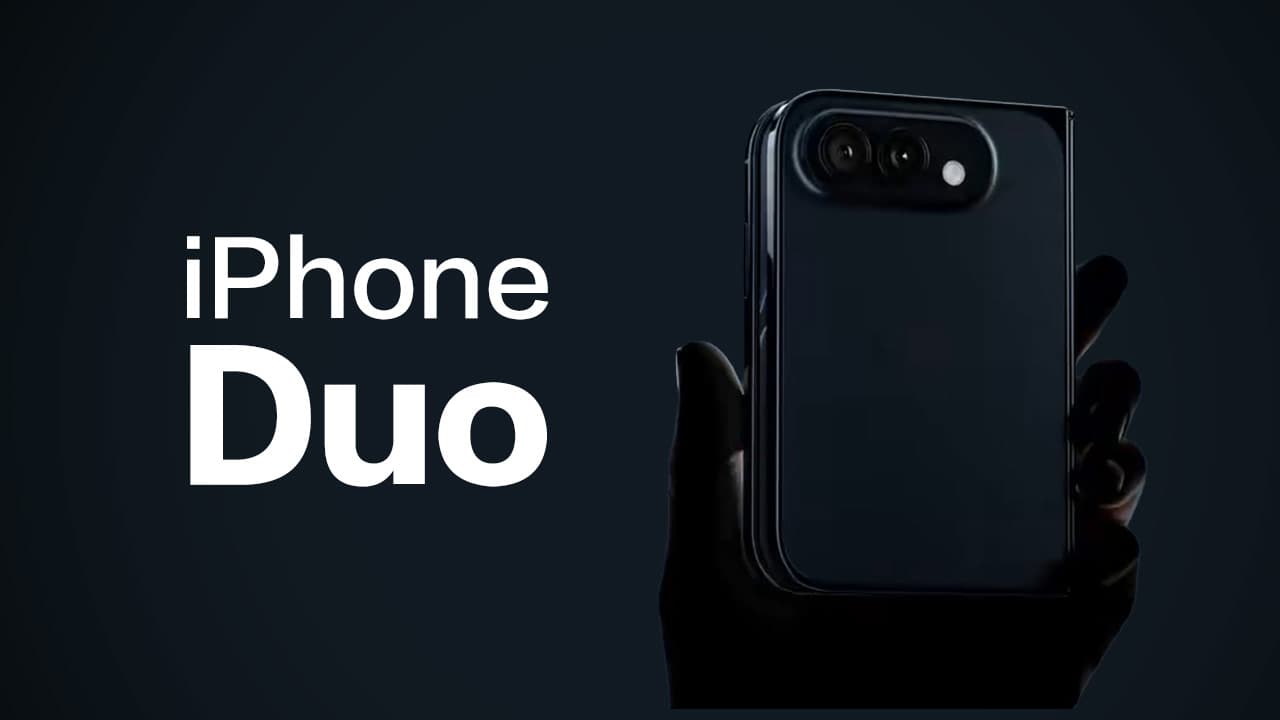 蘋果首款摺疊iPhone正式命名為iPhone Duo