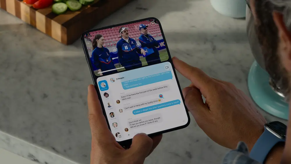 iPhone Duo亮點13:iOS為摺疊螢幕重新設計雙App與雙視窗 2