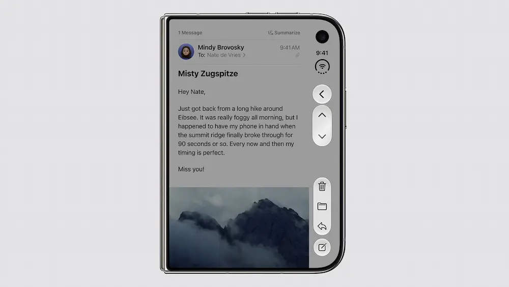 iPhone Duo亮點13:iOS為摺疊螢幕重新設計雙App與雙視窗 4