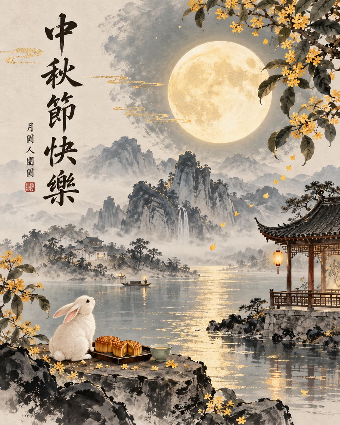 mid autumn 2026 line stickers blessings list b10