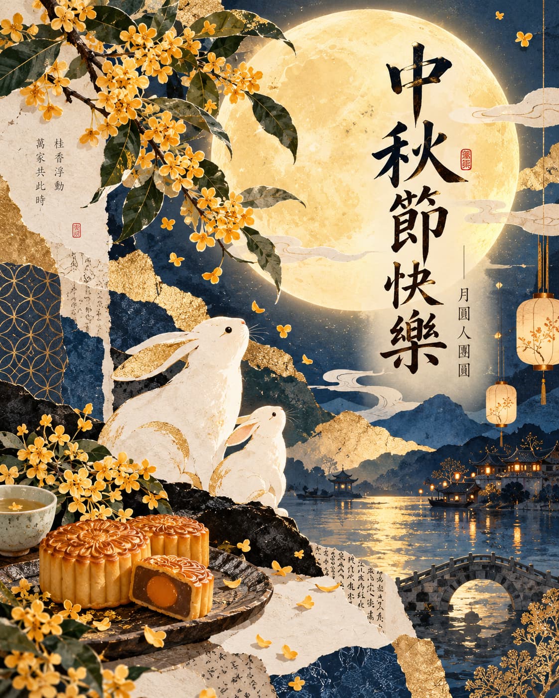 mid autumn 2026 line stickers blessings list b14
