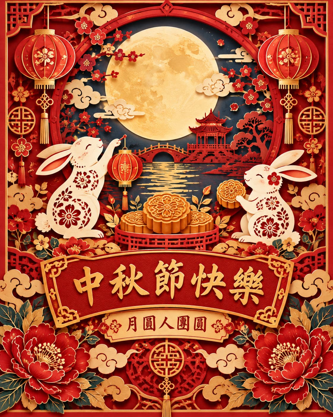 mid autumn 2026 line stickers blessings list b5