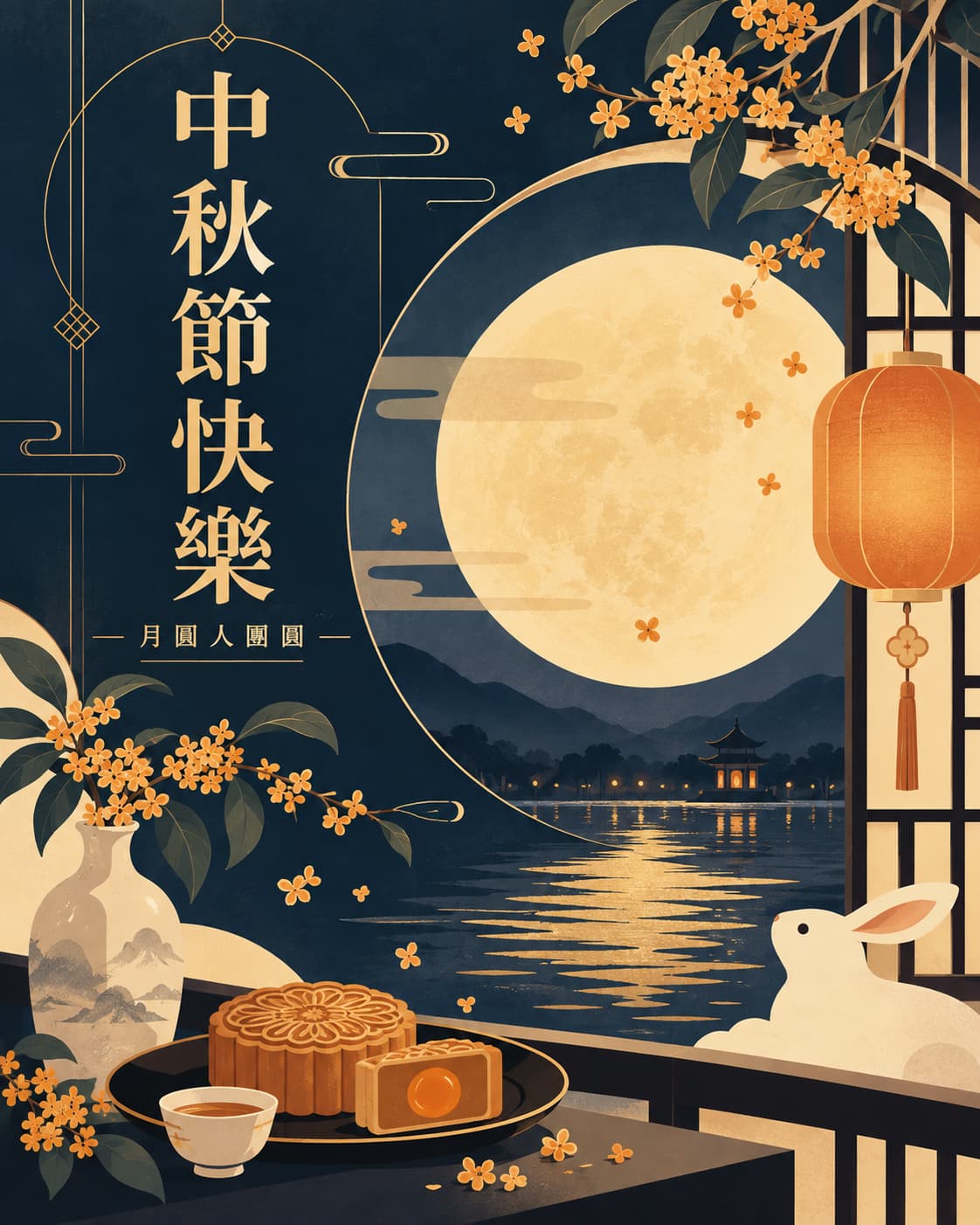 mid autumn 2026 line stickers blessings list b7