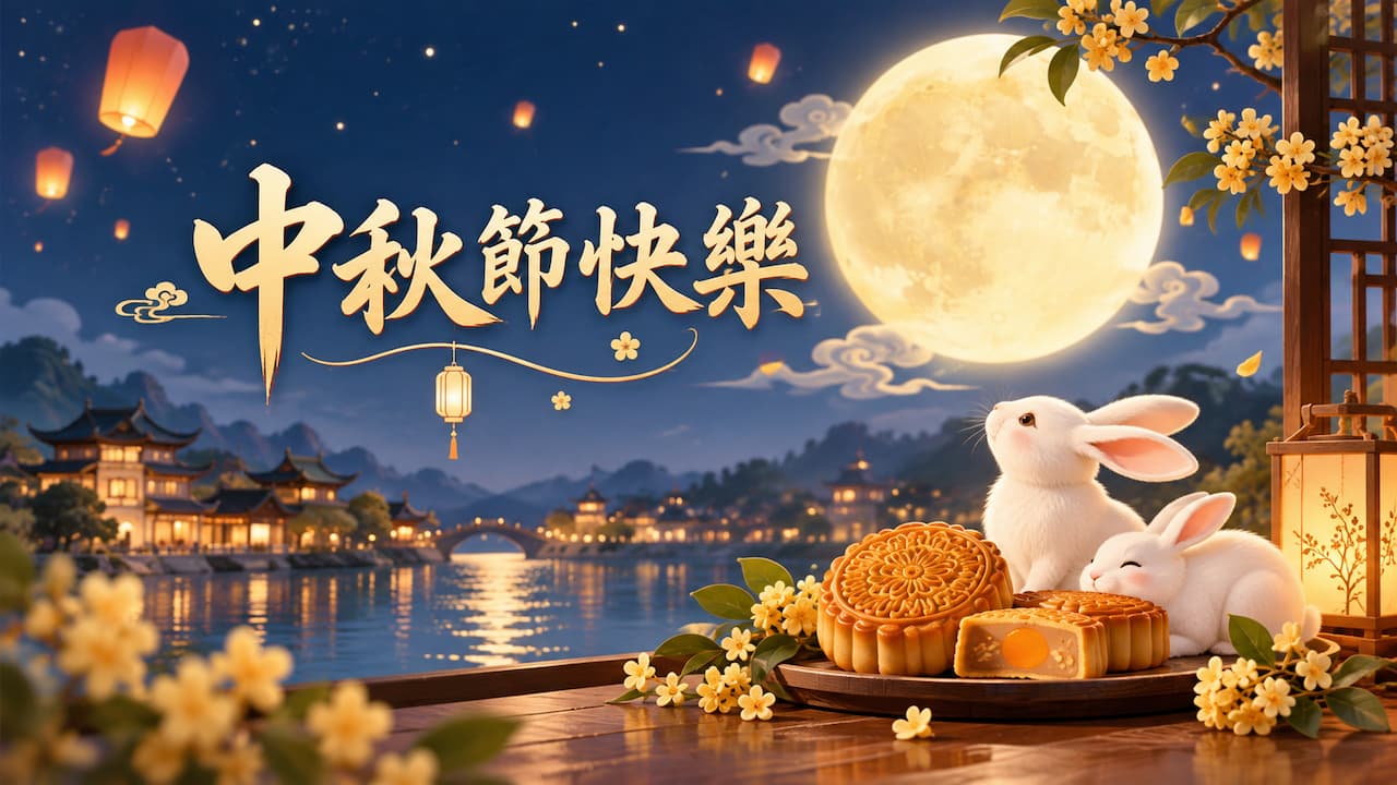 2026中秋節免費LINE貼圖限時領!精選中秋快樂圖和4大高情商祝福語懶人包