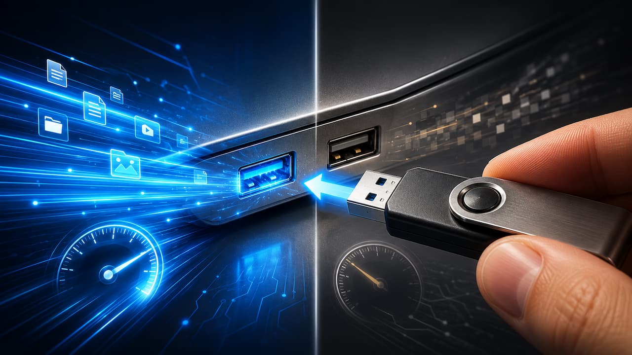 why slow usb 3 plug drops speed usb 2