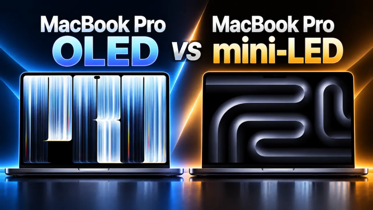 2026 macbook pro oled vs mini led