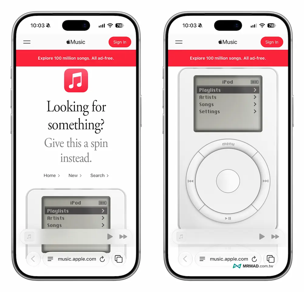 apple ipod 25th anniversary easter egg a2
