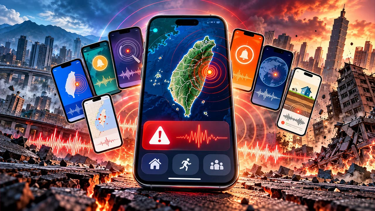 地震APP推薦|國家警報沒響?7款地震速報APP即時通報預防餘震