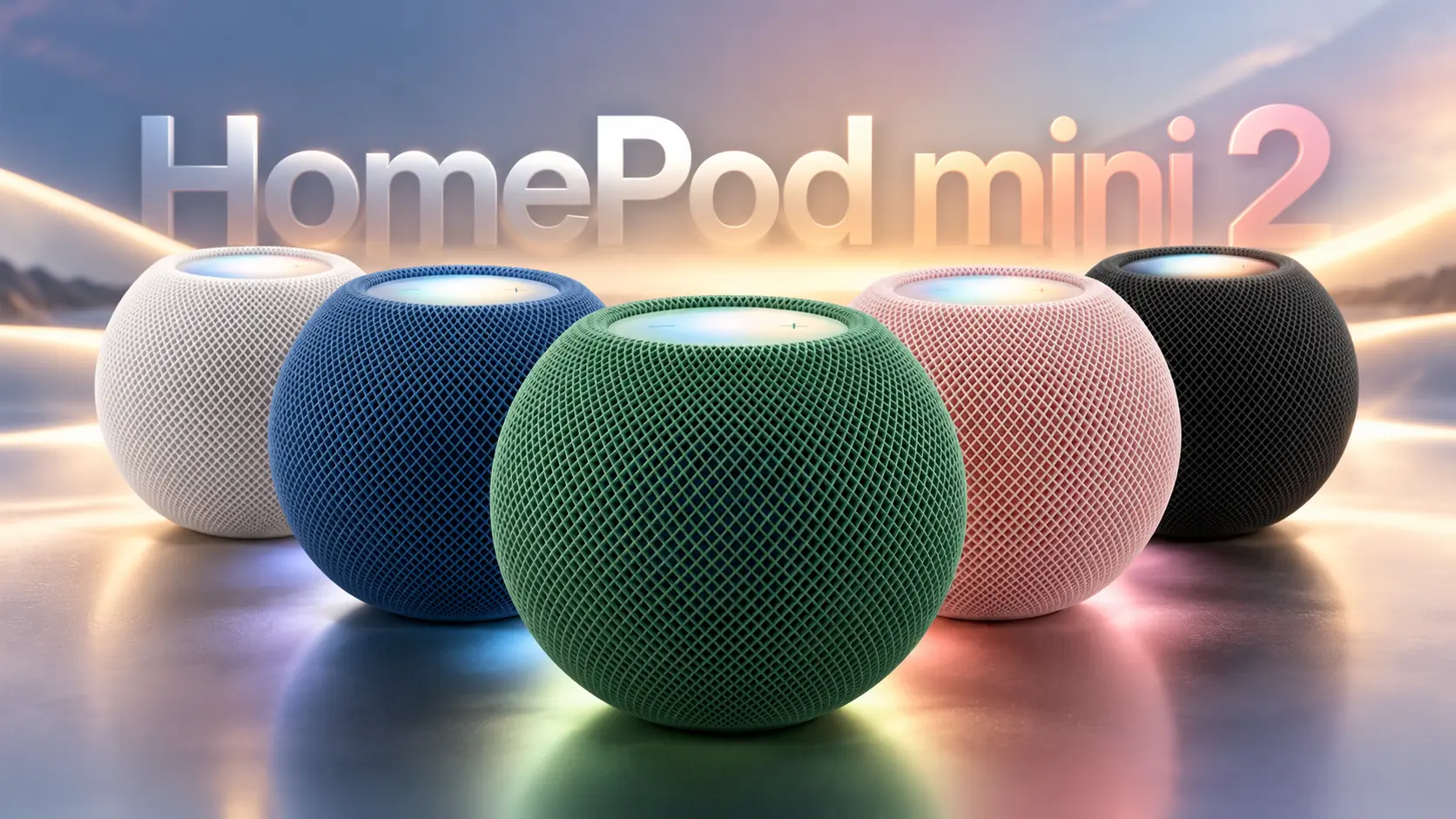 HomePod mini 2正式發表!8大升級亮點、聲波光暈與台灣售價一次看