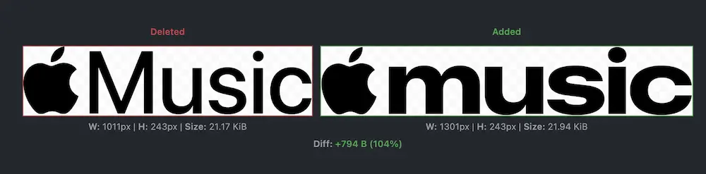 程式碼藏有新版 Apple Music Logo