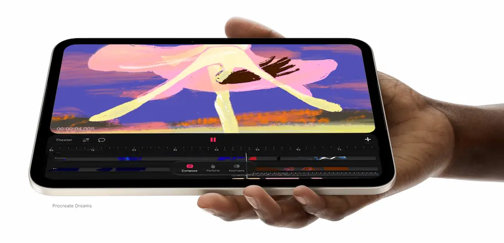 iPad mini 8 規格亮點十一:首度支援快速充電