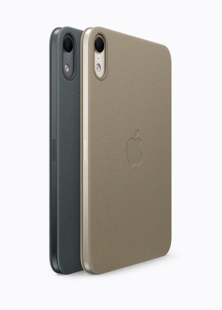 iPad mini 8 規格亮點十二:新款科技織紋聰穎雙面夾同步登場
