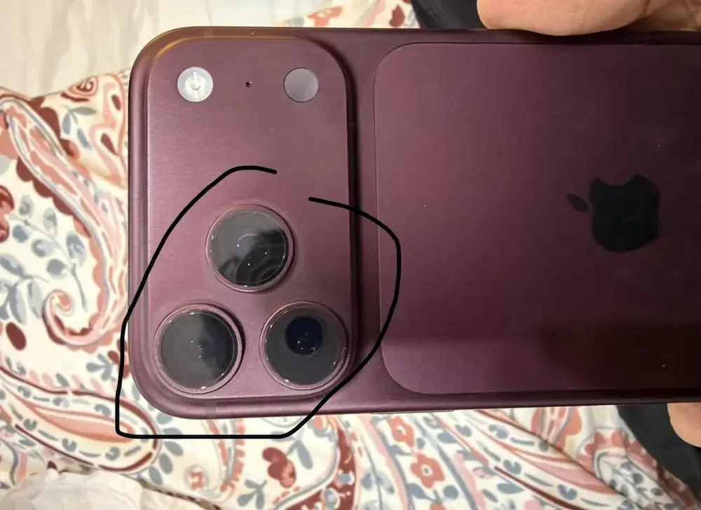 iphone 18 pro discoloration issue a3