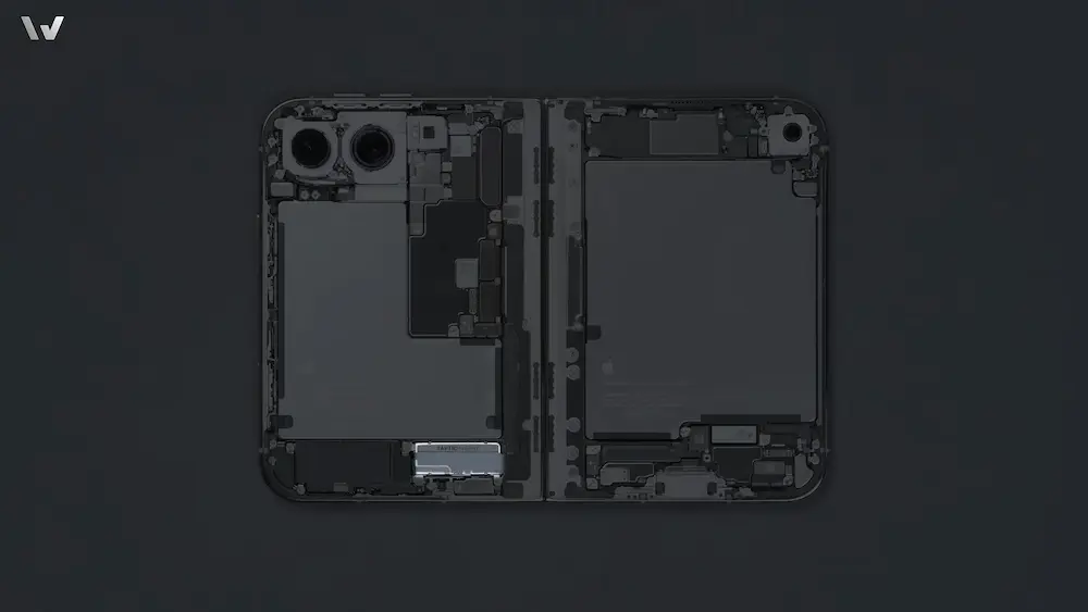 深度iPhone Duo拆解亮點18：揚聲器與震動馬達也為摺疊形態重新設計 1