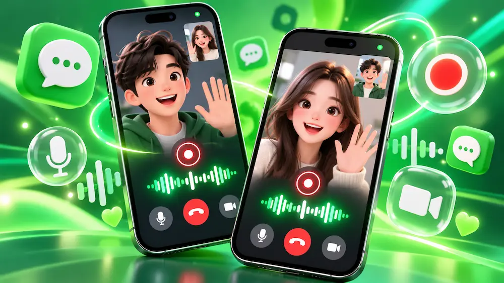 LINE通話錄音正式推出!語音和視訊都能錄製