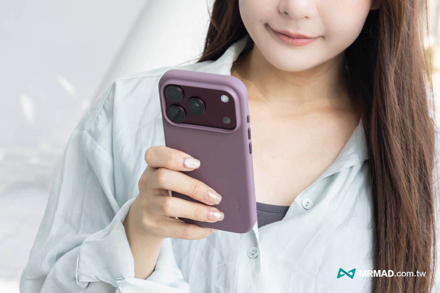 iPhone 18 Pro 皮革磁力保護殼 MOVAS 3