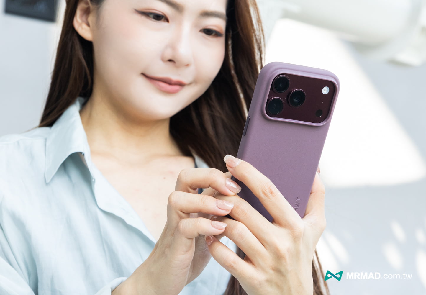 iPhone 18 Pro 皮革磁力保護殼 MOVAS 4