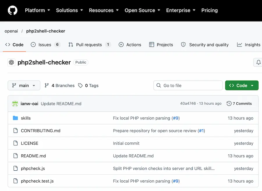 openai php2shell checker tool a2